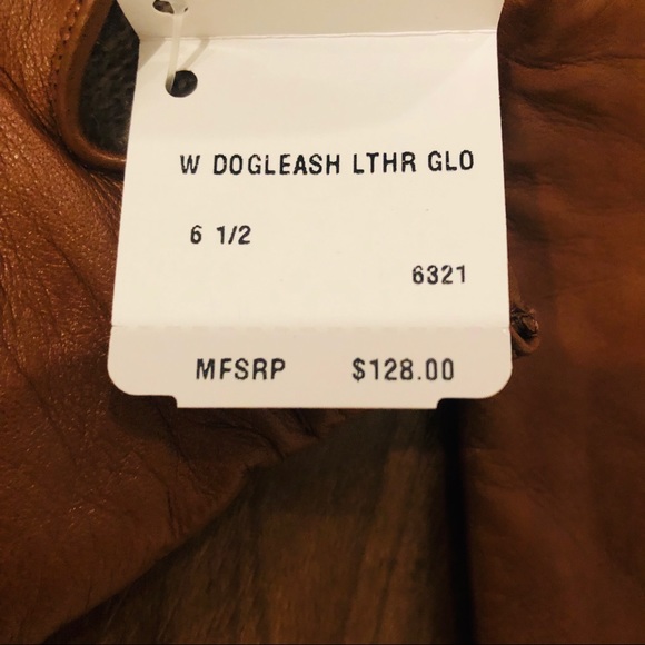 Brand new with Tag- Coach leather gloves - Picture 3 of 3